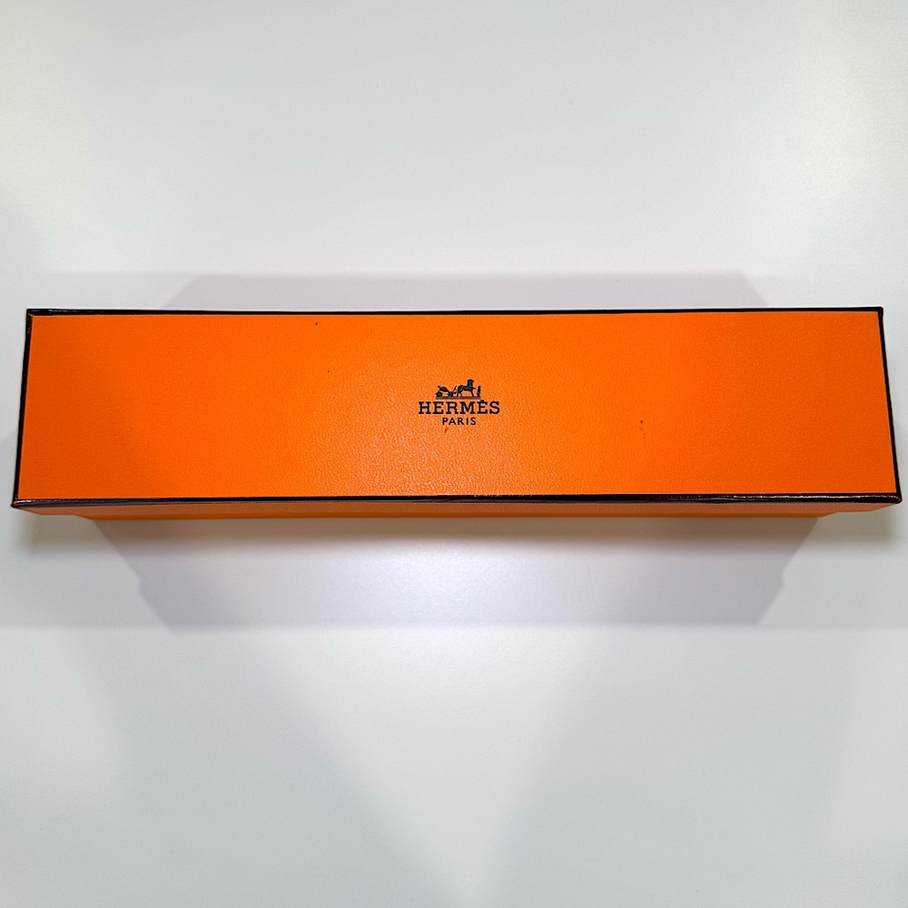Hermes Signature Orange Color Empty Box